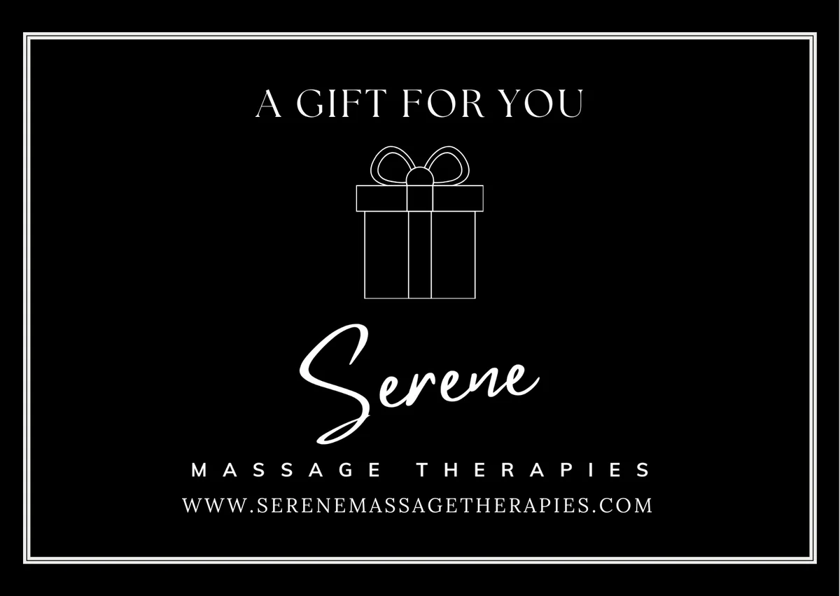 A Serene Massage Therapies gift voucher
